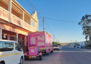 Pink Drive truck